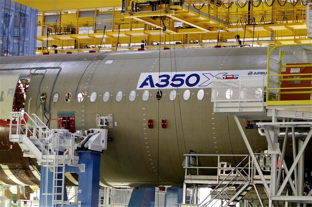 airbus inaugure l'usine d'assemblage de l’a350