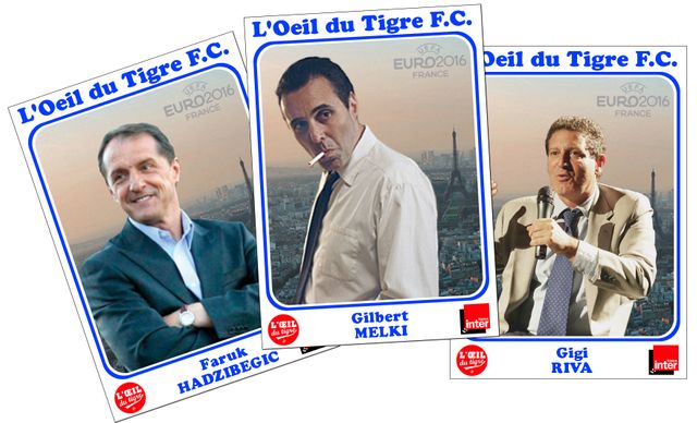 Faruk Hadzibegic, Gilbert Melki et Gigi Riva