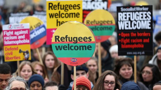 Manifestation à Londres le 19 mars 2016 ©Reuters - Neil Hall