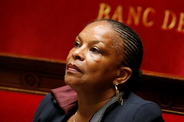 jean-francois copé demande la démission de christiane taubira