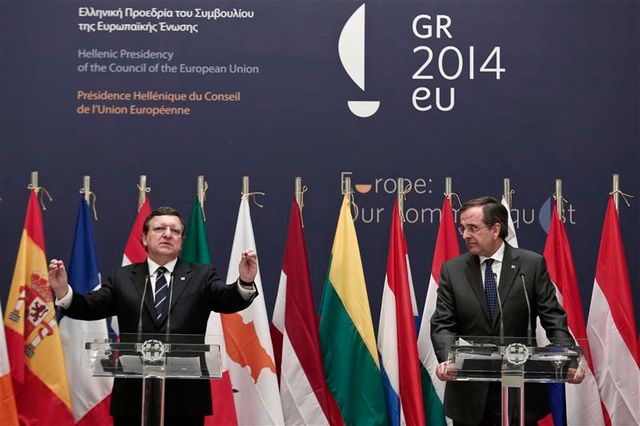 la grèce prend les rênes de l'ue