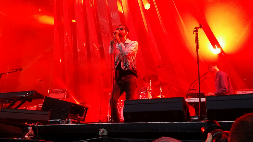 Ghinzu sur la scène du festival Beauregard