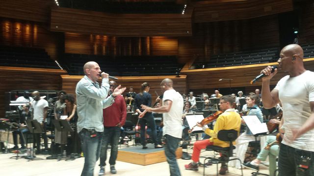 Répétition du concert Hip Hop Symphonique à Radio France