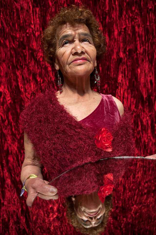 Victoria, 83 ans, l’habitante la plus âgée de la Casa Xochiquetzal