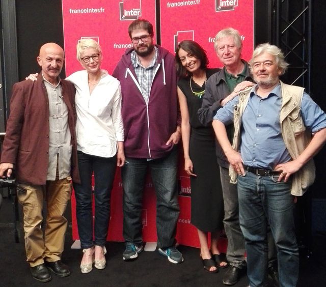 Reza, Anne A-R, Sébastien Denis, Régis Wargnier et Hervé di Rosa