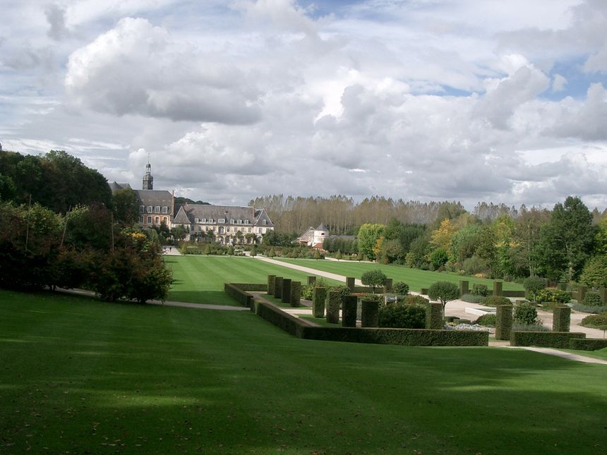 Abbaye cistercienne de Valloires. Vue générale