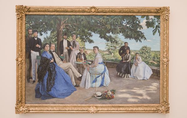 Frédéric Bazille, Réunion de famille (1867) © Photo : Guillaume Decalf / France Musique