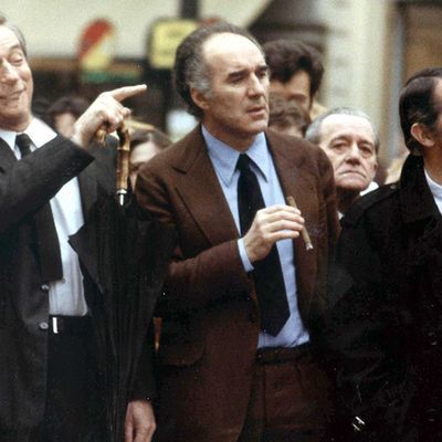 Gérard Depardieu, Yves Montand, Michel Piccoli et Serge Reggiani dans Vincent, François, Paul et les autres