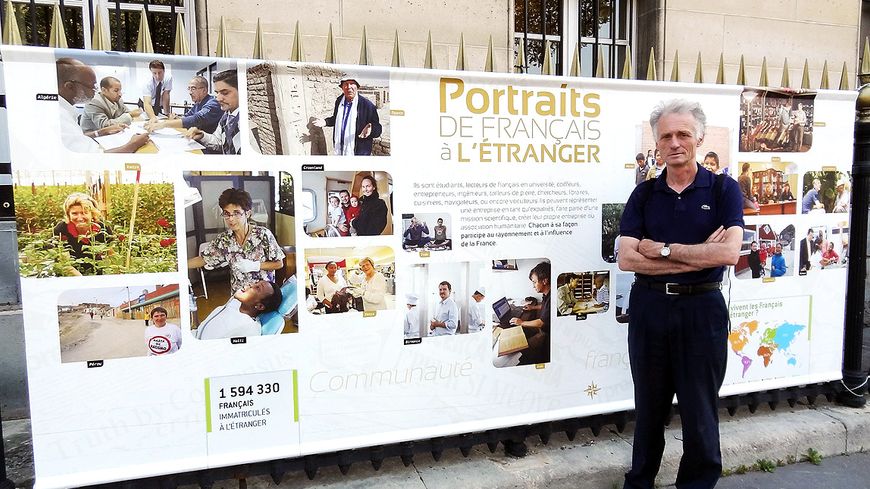 Frédéric de La Mure, photographe officiel du Quai d'Orsay, le 26 juillet 2012