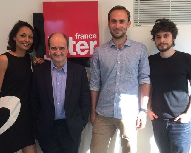Pierre Lescure, Antoine Szymalka et Frédéric Rosset