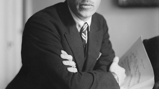 Igor Stravinsky - By George Grantham Bain Collection.