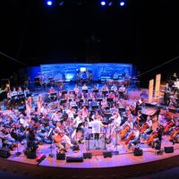 L'orchestre National de France, dirigé par Didier Benetti