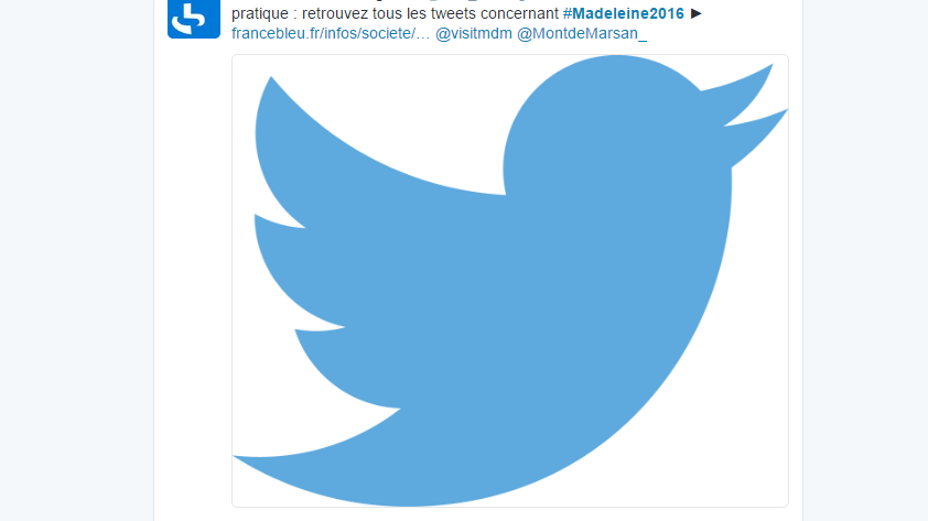 tweet #madeleine2016