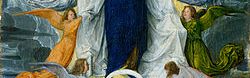 L'Assomption de la Vierge peint par Michel Sittow, vers 1500