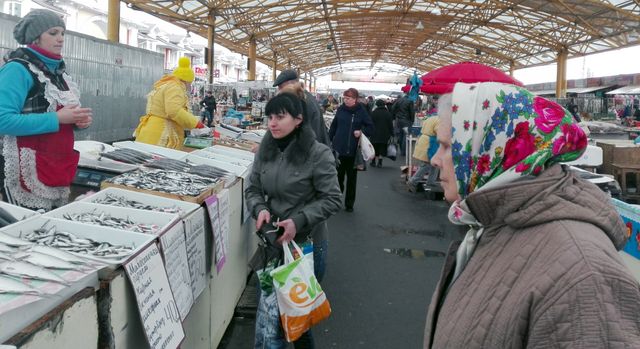 Le marché d'Odessa