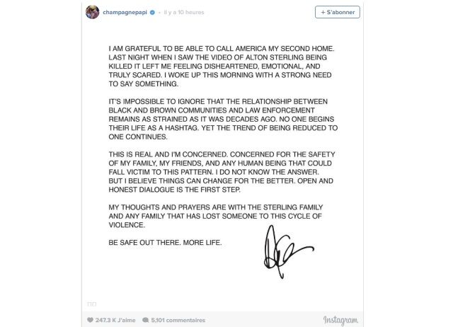 Drake instagram