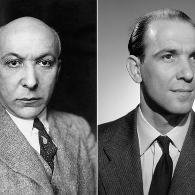 Franz Hessel en 1930 / Stéphane Hessel en 1950