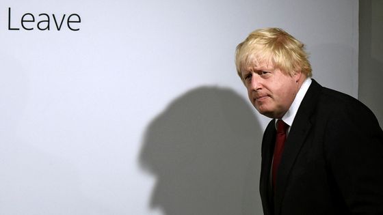 Boris Johnson, un des leaders des brexiteurs ©Reuters - Mary Turner