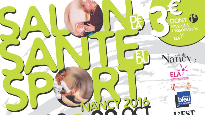 Affiche du Salon de la Santé et du Sport