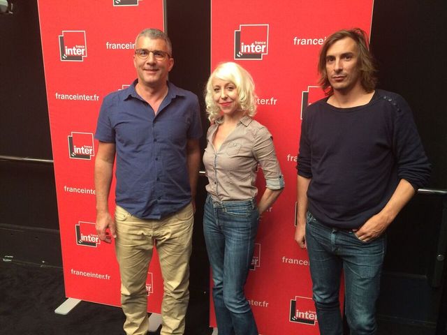 Alain Guiraudie, Céline Fuhrer et Thomas Scimeca