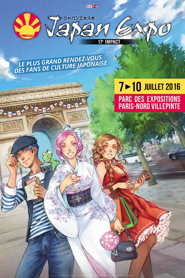 Japan Expo 2016 affiche