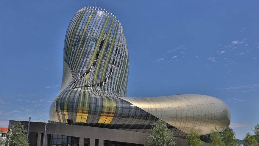 La cité du vin à Bordeaux