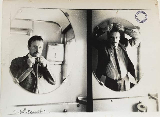 Autoportrait ® Gerard P. Fieret, c.1965-1975. Gemeentemuseum Den Haag