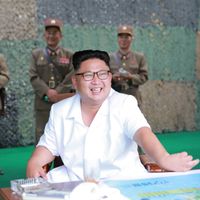Le leader nord-coréen Kim Jong Un, 21 juillet 2016