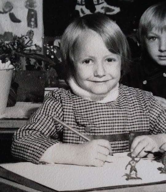 Diane à l'école maternelle de Barentin