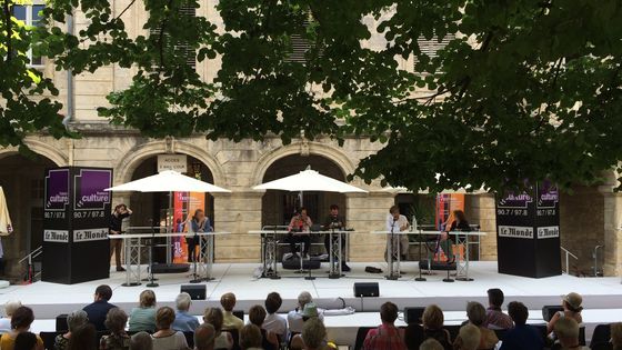 Le premier débat des Rencontres de Pétrarque, avec Regis Debray et Alain Finkielkraut - Mathieu Maroudin