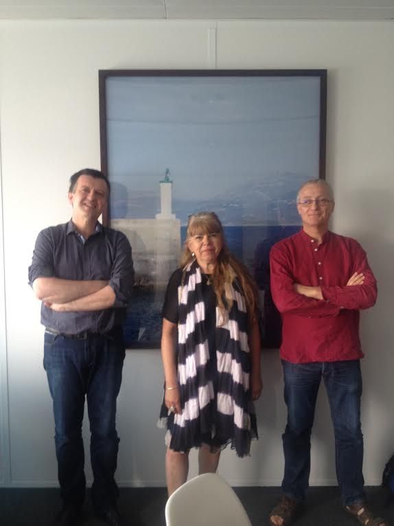 Bruno Ythier, Cécile Le Talec et Jean-François Luneau