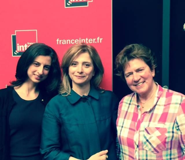 Laura El Makki, Samar Yazbek et Fatima Cherqaoui (interprète)
