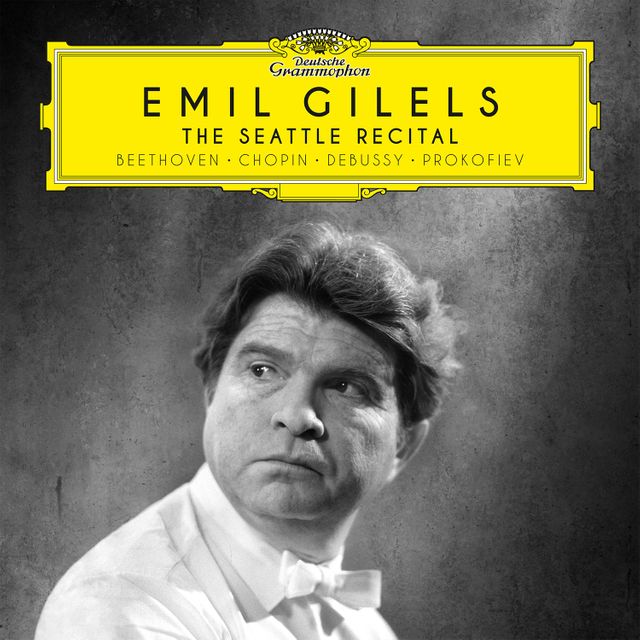 Pochette de The Seattle Recital d'Emil Gilels chez Deutsche Grammophon