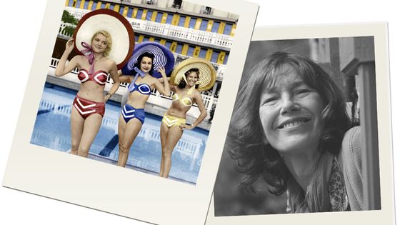 Le bikini, ex-vêtement subversif © Collection Nuits de Satin / Jane Birkin dans "La Femme et le TGV" © Innovative EYE