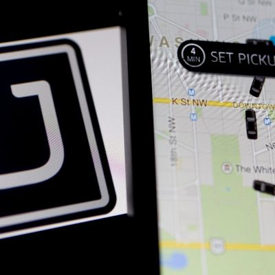 Le logo d'Uber