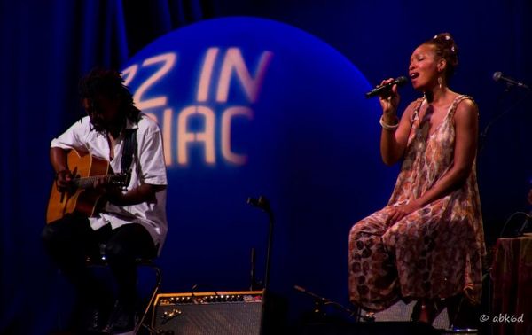 Lisa Simone et Hervé Samb ©David Abecassis