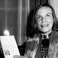 Ingeborg Bachmann présente son premier roman, "Malina", le 25 mars 1971à Francfort