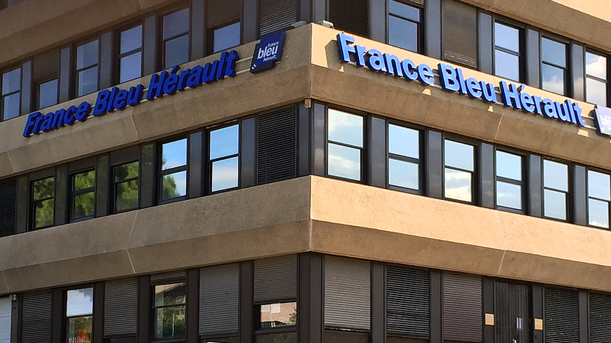 Les studios de France Bleu Hérault