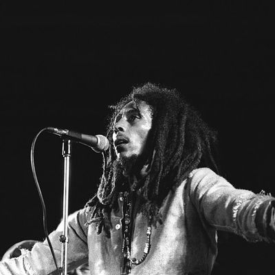 Bob Marley en concert à Kingston