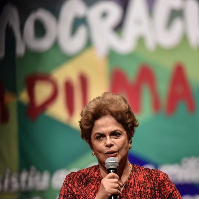 La présidente bésilienne Dilma Roussef