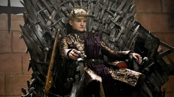 Le cruel Joffrey Baratheon de la série Game of Thrones - HBO