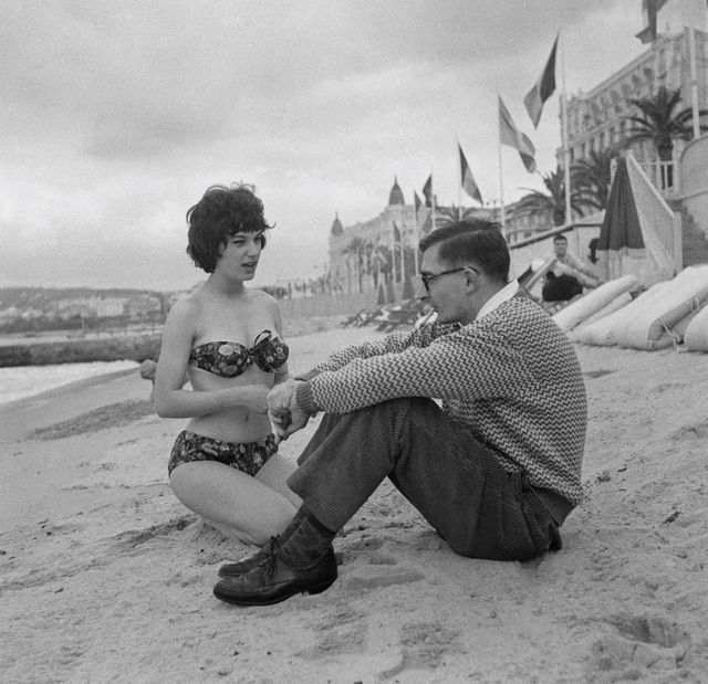 Claude Chabrol et Bernadette Laffont