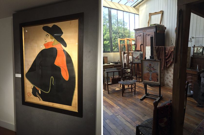 Vues du Musée de Montmartre (Paris)
