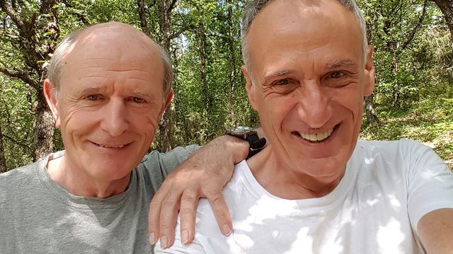 Denis Cheissoux chez Jean-Louis Etienne dans le Tarn