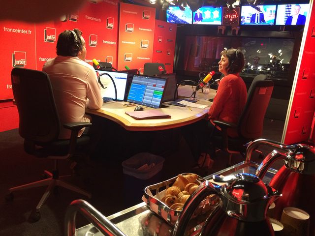Patrick Cohen et Hélène Fily