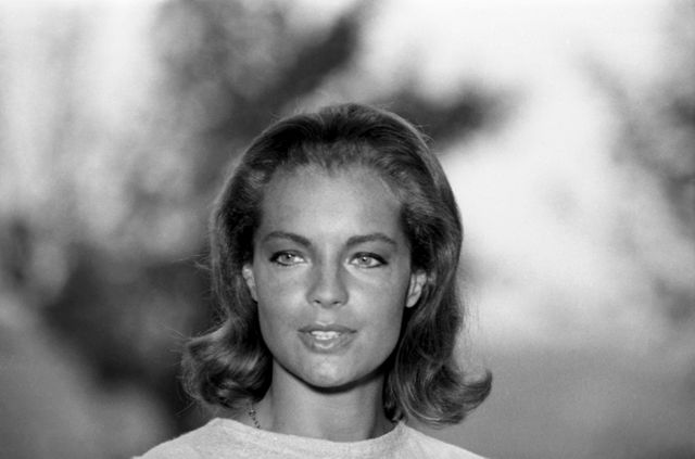 Romy Schneider dans une scène du film "La Piscine"