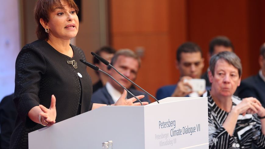 Hakima El Haite, à Berlin, le 7e Petersberg Dialogue sur le Climat, 4 juillet 2016