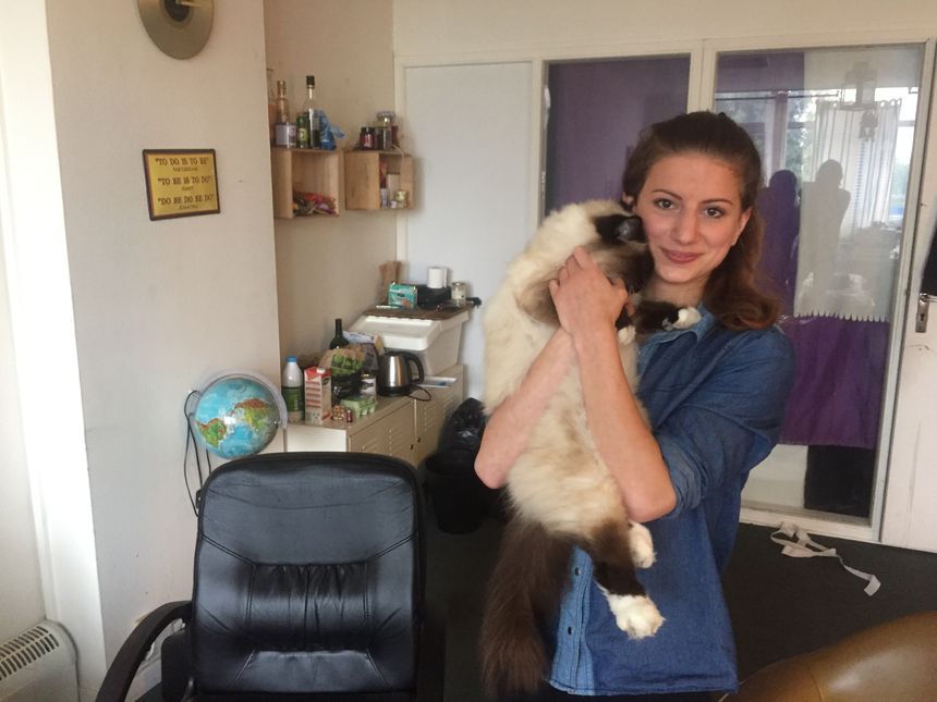 Gala et son chat !