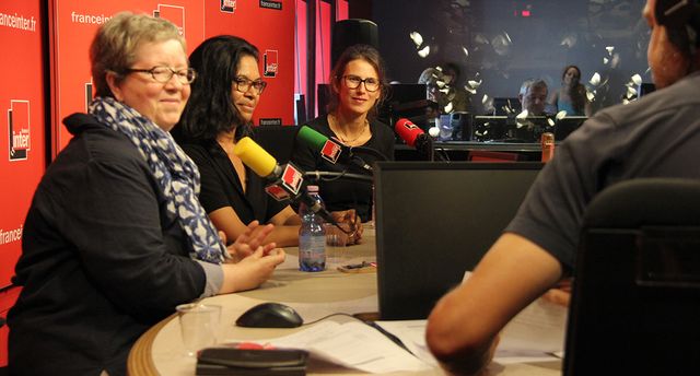 Michèle Bedos, Chantal Le Montagner et Lucie Sarfaty