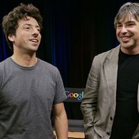 Sergey Brin et Larry Page, en 2008 © Paul Sakuma/AP/SIPA